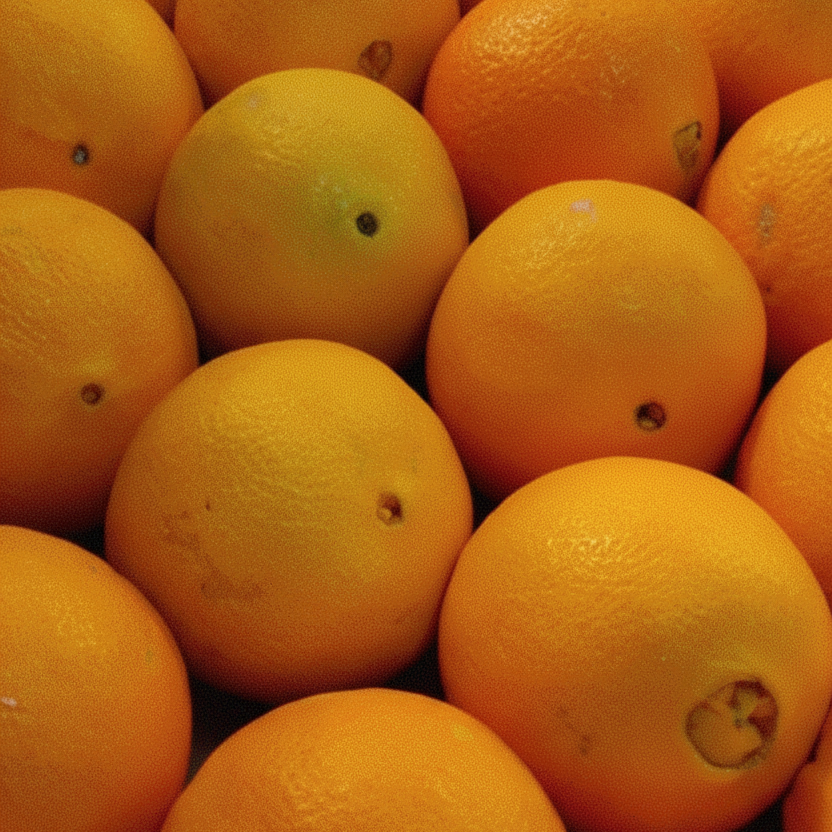 Orangen ähnlich andere Anordnung